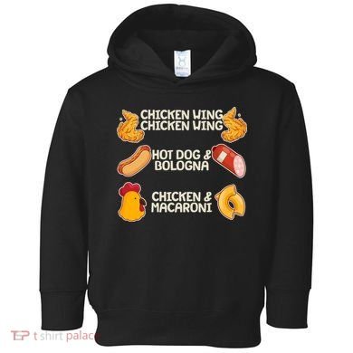 Funny Viral Chicken Wing Song Meme Toddler Hoodie