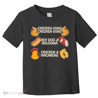 Funny Viral Chicken Wing Song Meme Toddler T-Shirt
