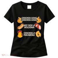 Funny Viral Chicken Wing Song Meme Women's T-Shirt thumb 0