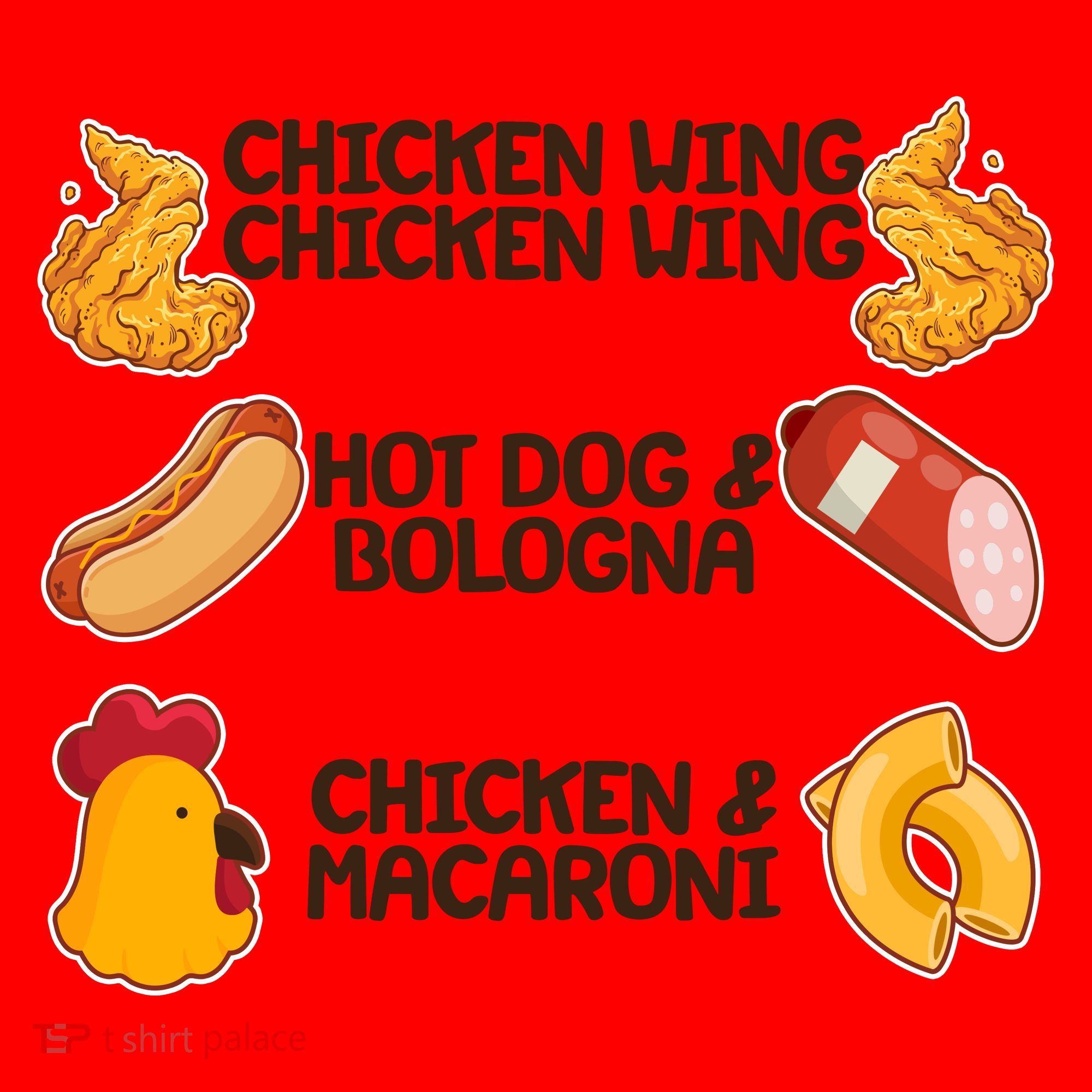 Funny Viral Chicken Wing Song Meme Santa Hat
