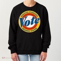Funny VOTE Removes Stubborn Orange Stains Women's Sweatshirt thumb 0