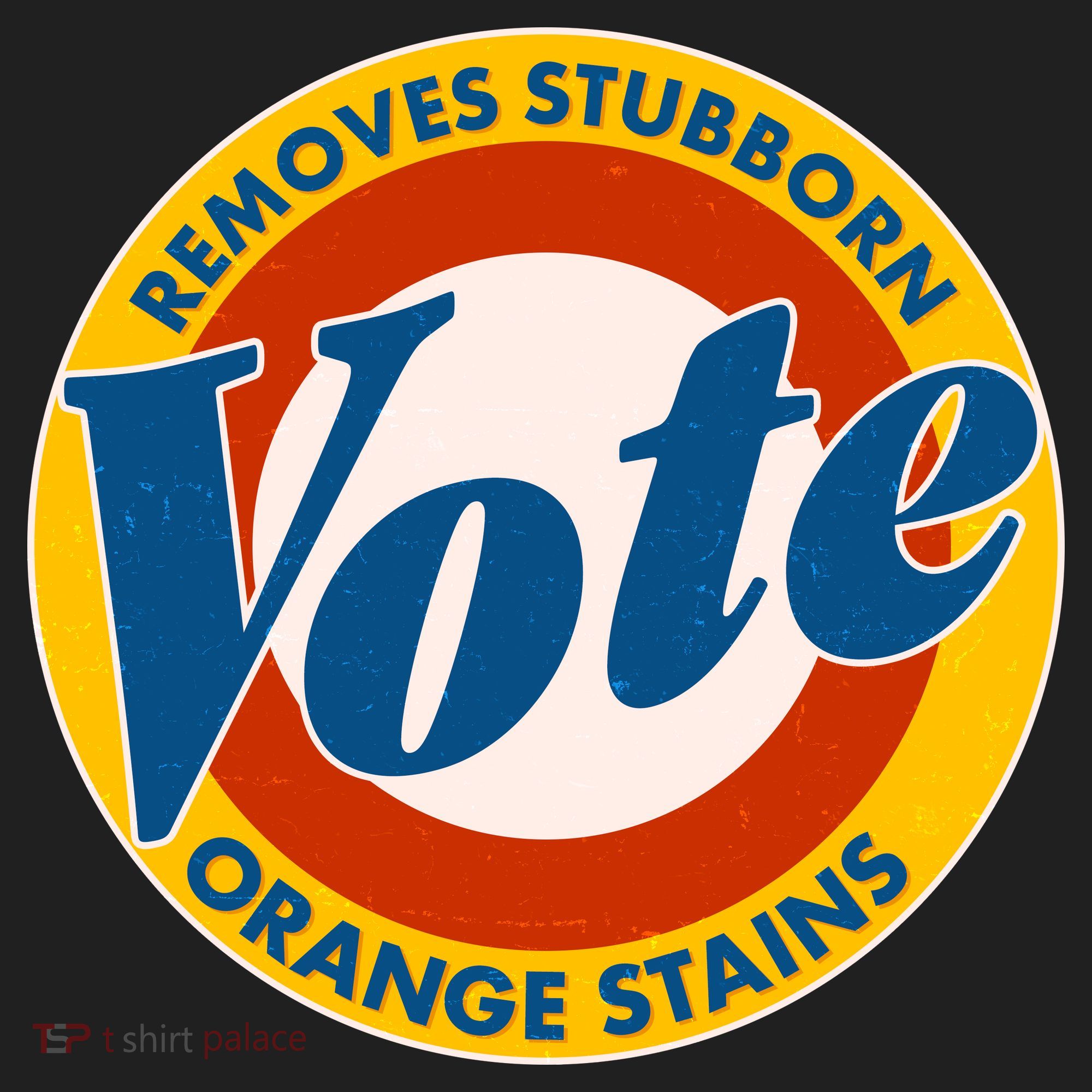 Funny VOTE Removes Stubborn Orange Stains Beanie