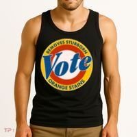 Funny VOTE Removes Stubborn Orange Stains Tank Top thumb 3