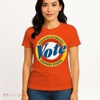 Funny VOTE Removes Stubborn Orange Stains Women's T-Shirt thumb 4