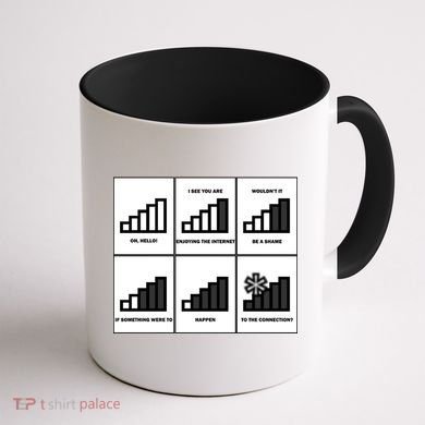 Funny WiFi Coffee Mug back