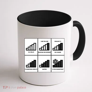 Funny WiFi Coffee Mug back