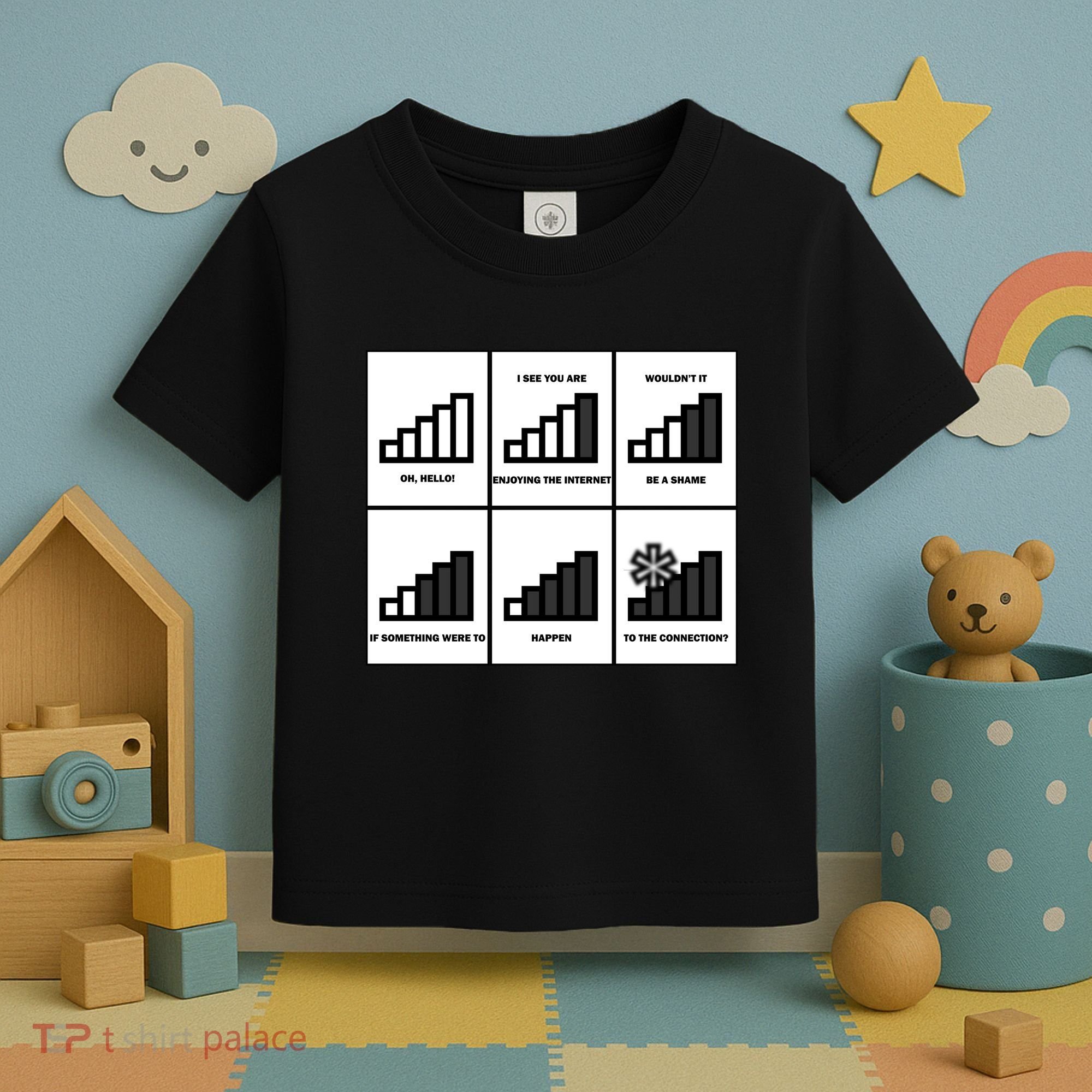 Funny WiFi Toddler T-Shirt