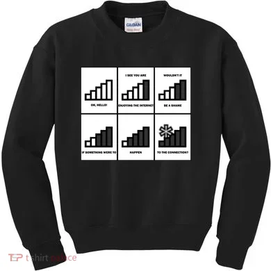 Funny WiFi Kids Sweatshirt