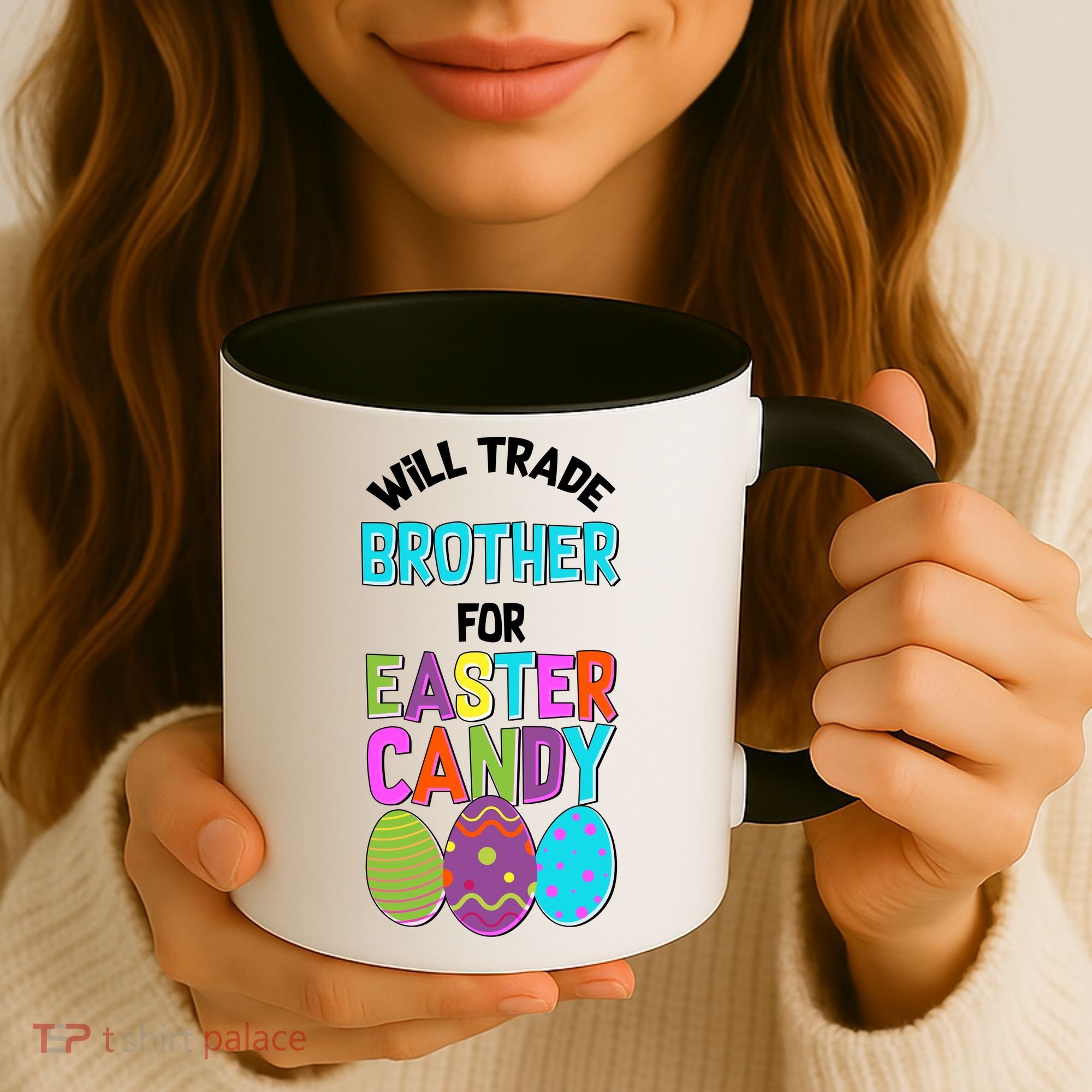 Funny Will Trade Brother For Easter Candy Coffee Mug