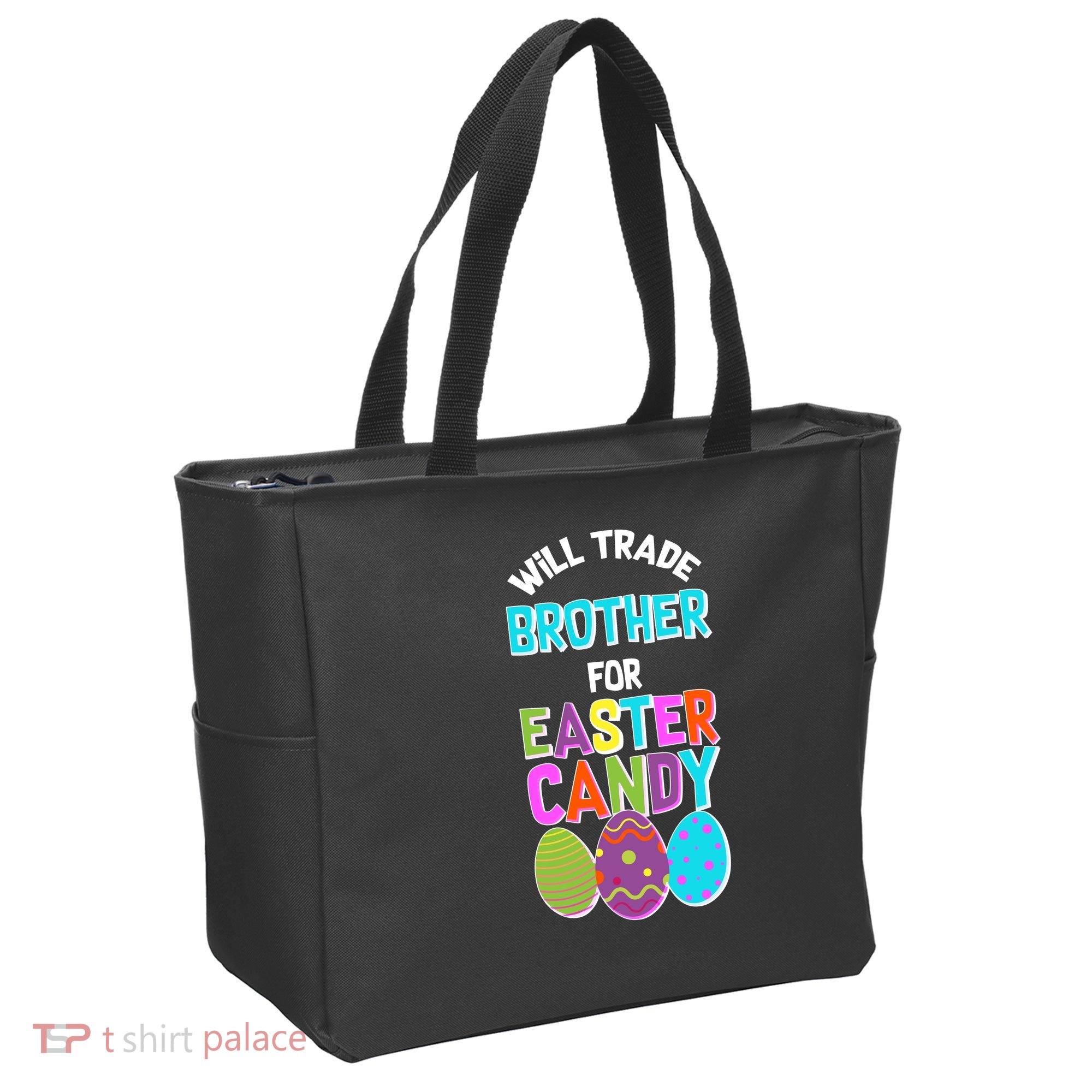 Funny Will Trade Brother For Easter Candy Tote Bag