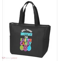 Funny Will Trade Brother For Easter Candy Tote Bag thumb 3