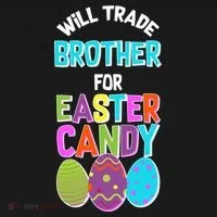Funny Will Trade Brother For Easter Candy Tote Bag thumb 4