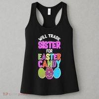 Funny Will Trade Sister For Easter Candy Women's Tank Top thumb 3