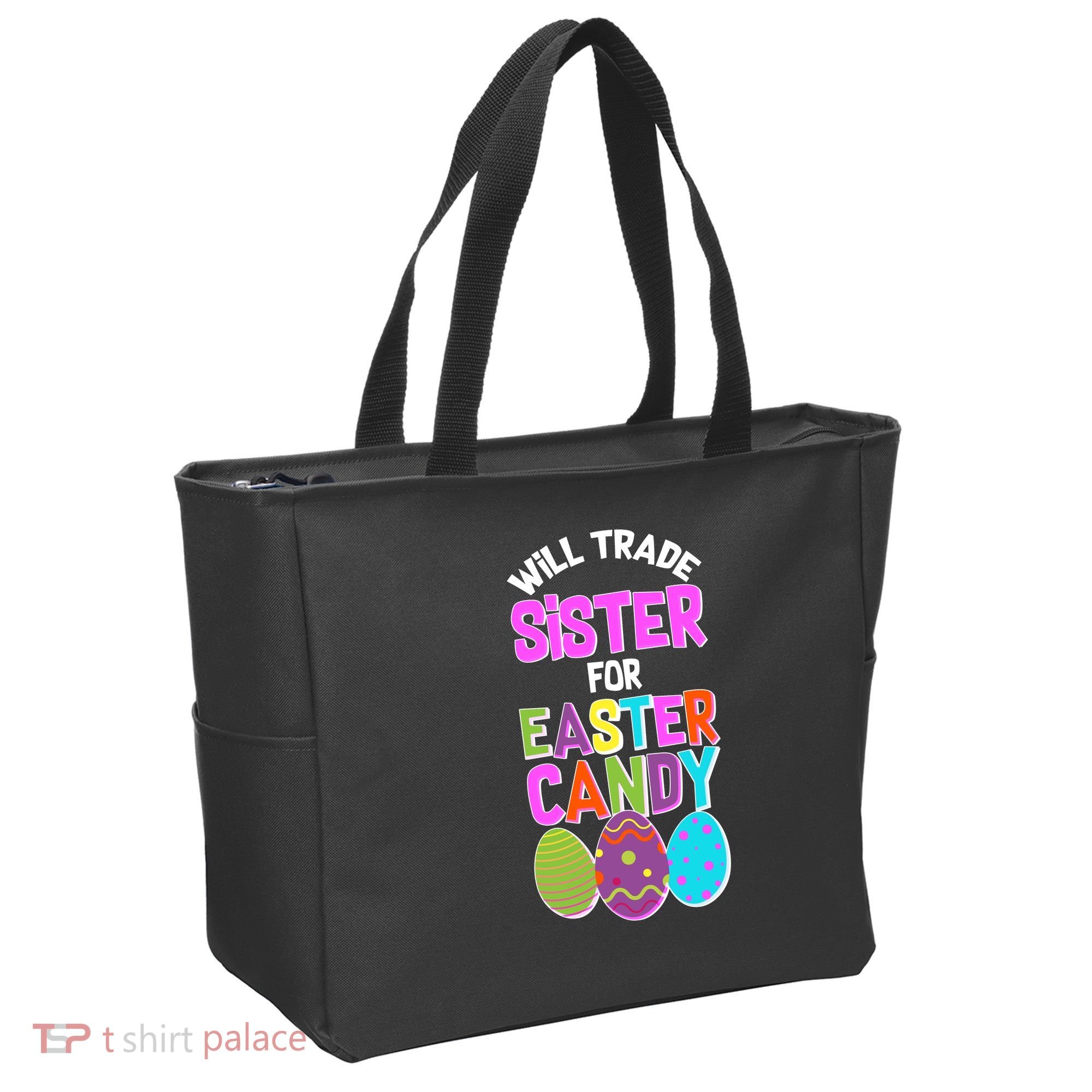 Funny Will Trade Sister For Easter Candy Tote Bag