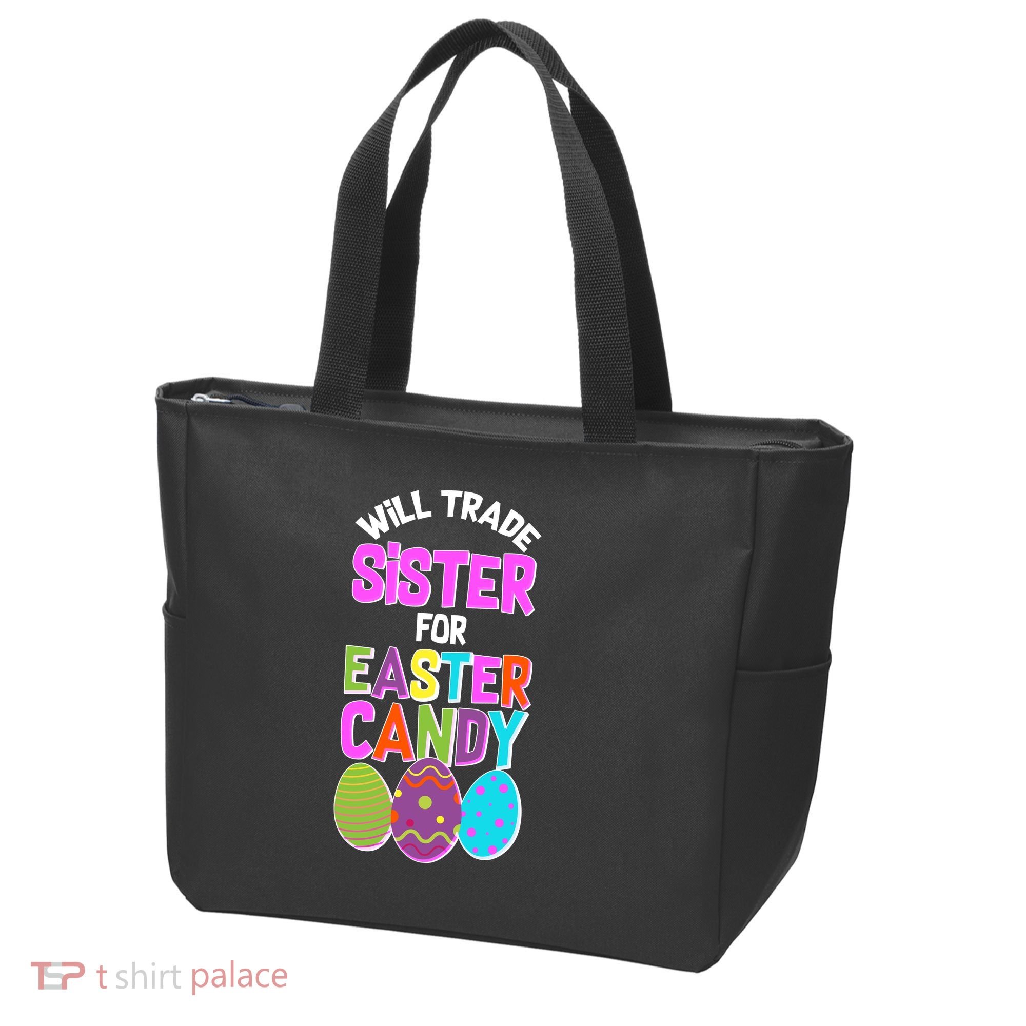 Funny Will Trade Sister For Easter Candy Tote Bag