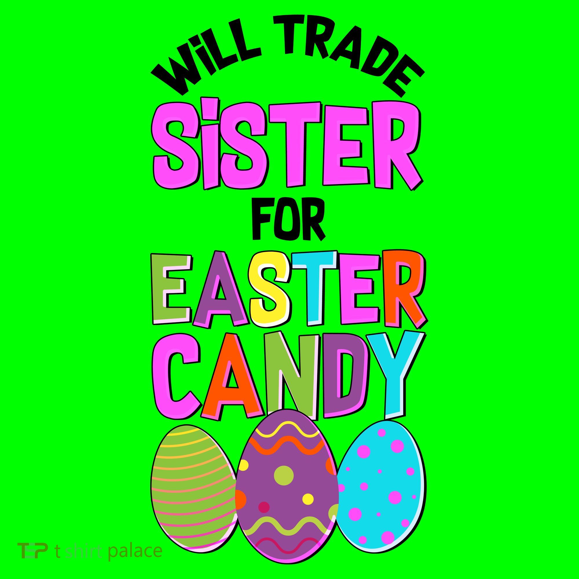 Funny Will Trade Sister For Easter Candy Coaster