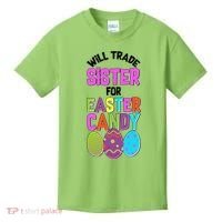 Funny Will Trade Sister For Easter Candy Kids T-Shirt thumb 0