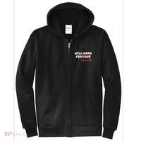 Funny Will Work For Toilet Paper Full Zip Hoodie thumb 0