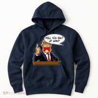 Funny Will You Shut Up Man Biden vs Trump Debate Comic Hoodie thumb 0