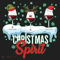 Funny Wine Christmas Spirit Beanie thumb 2