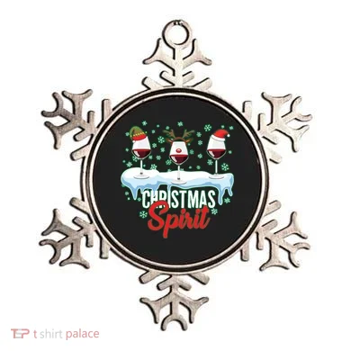 Funny Wine Christmas Spirit Ornament