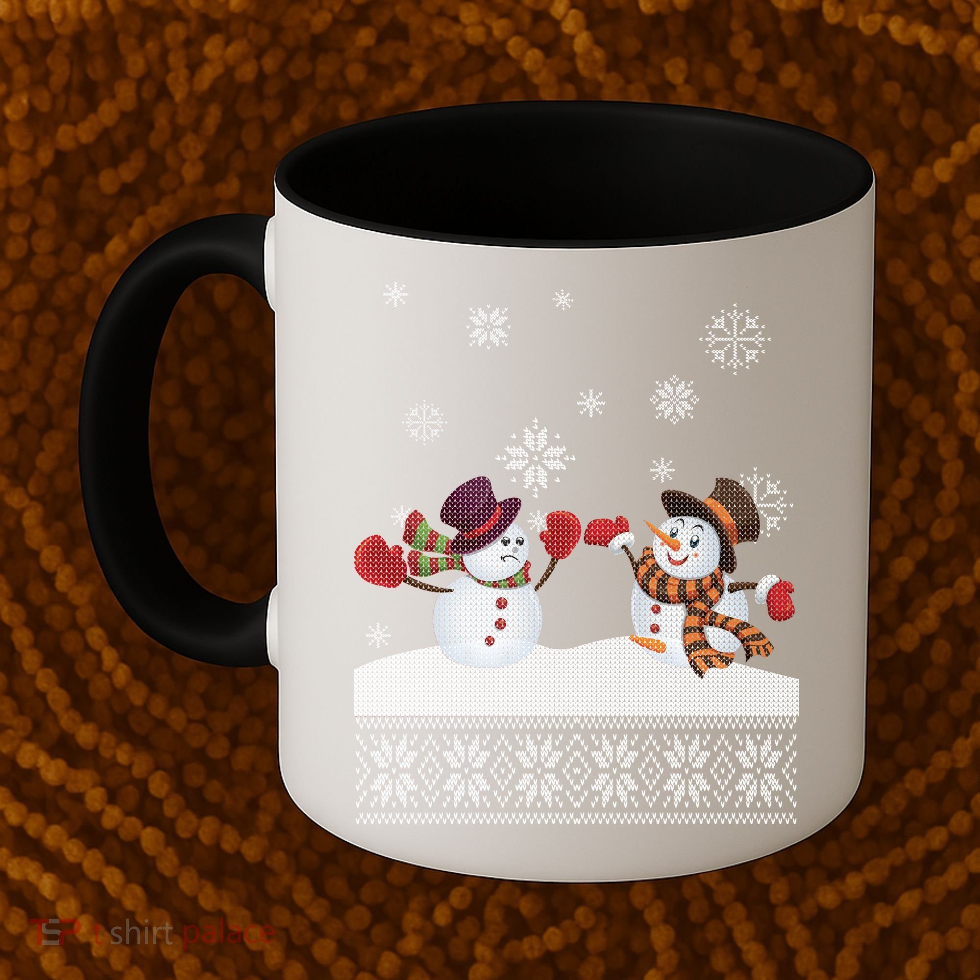 Funny Winter Snowman Ugly Christmas Coffee Mug