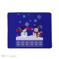 Funny Winter Snowman Ugly Christmas Mousepad thumb 0