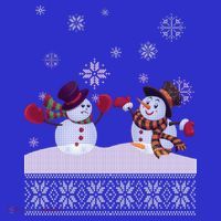 Funny Winter Snowman Ugly Christmas Visor thumb 3