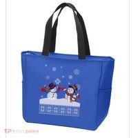 Funny Winter Snowman Ugly Christmas Tote Bag thumb 3