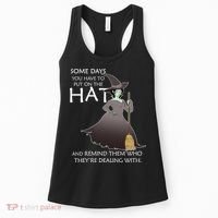 Funny Witch Some Day You Have To Put On The Hat Women's Tank Top thumb 0
