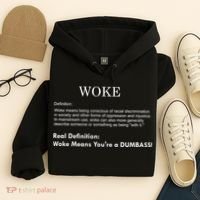 Funny Woke Real Definition Hoodie thumb 4