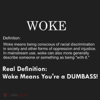 Funny Woke Real Definition Tumbler thumb 3