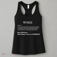 Funny Woke Real Definition Women's Tank Top thumb 3