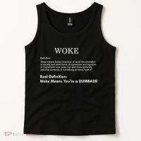 Funny Woke Real Definition Tank Top thumb 2