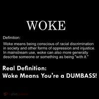 Funny Woke Real Definition Kids T-Shirt thumb 4