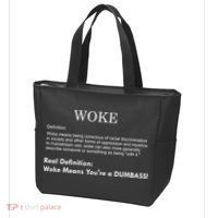 Funny Woke Real Definition Tote Bag thumb 3