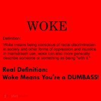 Funny Woke Real Definition Santa Hat thumb 1