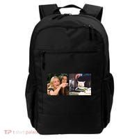 Funny Woman Yelling At Cat Meme  Backpack thumb 0
