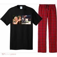Funny Woman Yelling At Cat Meme  Pajama Set thumb 0