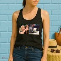 Funny Woman Yelling At Cat Meme  Women's Tank Top thumb 2