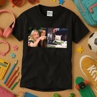 Funny Woman Yelling At Cat Meme  Kids T-Shirt thumb 3