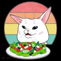 Funny Woman Yelling at Table Cat Meme Toddler T-Shirt thumb 4