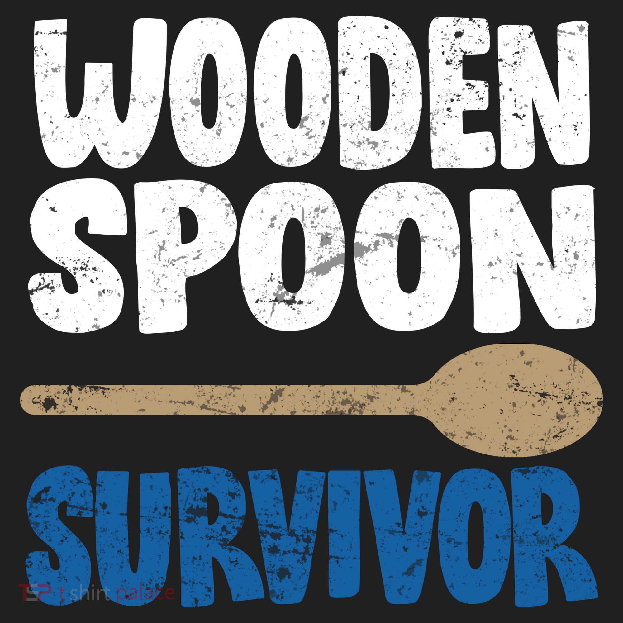 Funny Wooden Spoon Survivor Distressed Women's Sweatshirt