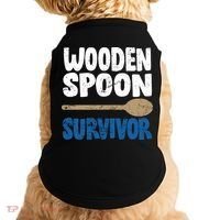 Funny Wooden Spoon Survivor Distressed Doggie Tank thumb 0