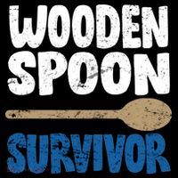 Funny Wooden Spoon Survivor Distressed Ornament thumb 1