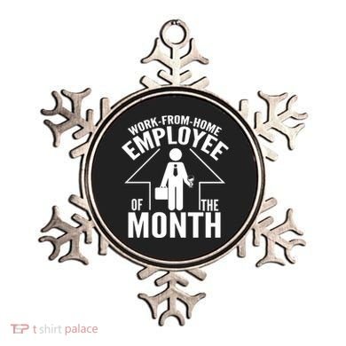 Funny Work From Home Employee Of The Month Ornament