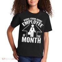 Funny Work From Home Employee Of The Month Kids T-Shirt thumb 2