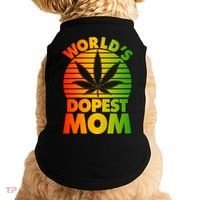 Funny World's Dopest Mom Doggie Tank thumb 0
