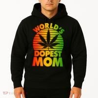 Funny World's Dopest Mom Hoodie thumb 2