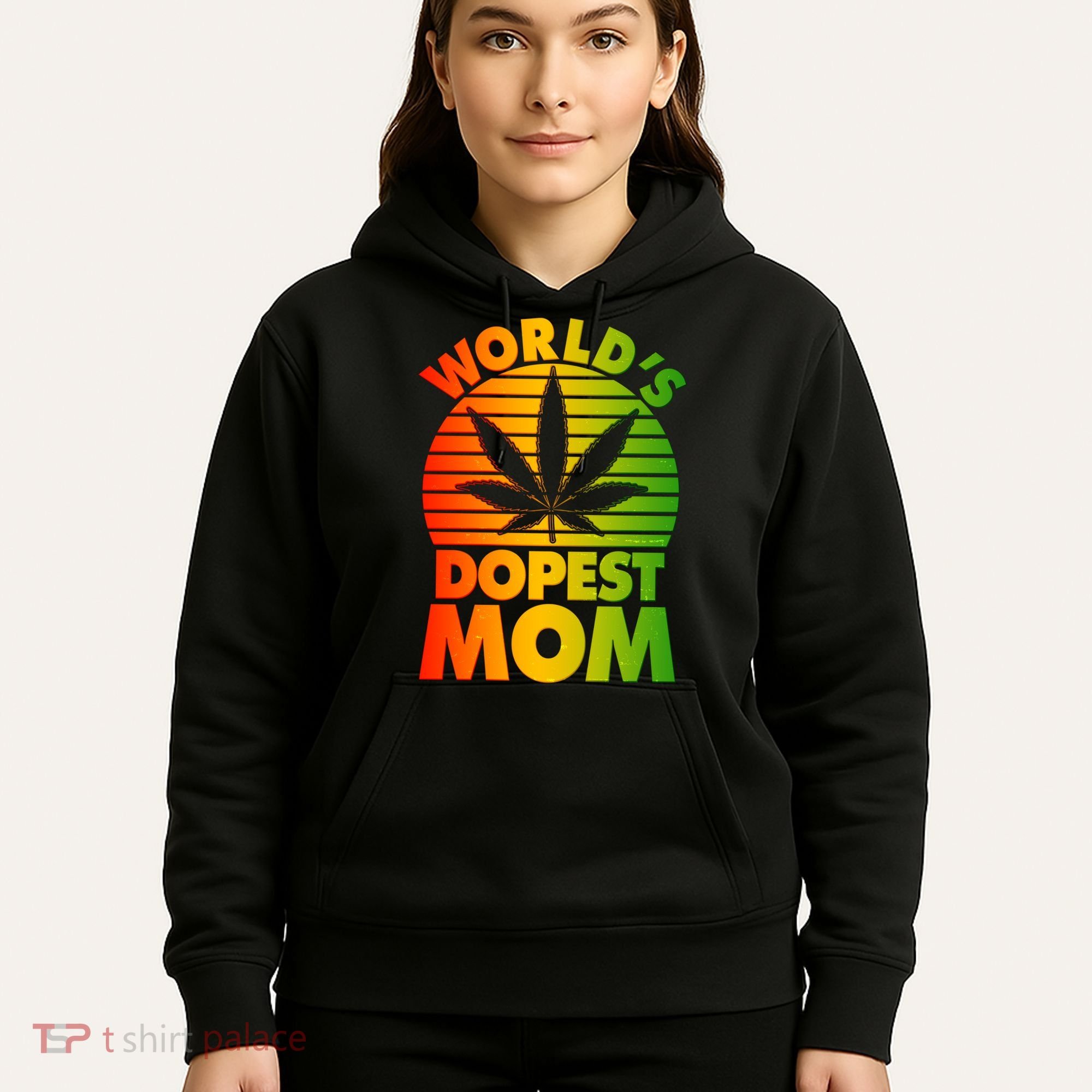 Funny World's Dopest Mom Hoodie